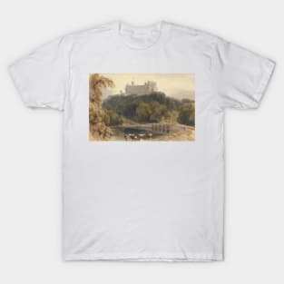 Belvoir Castle, Rutland by William Daniell T-Shirt